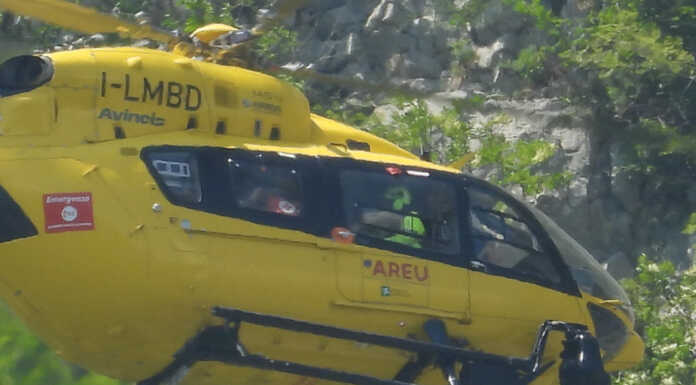 Tragedia in montagna a Valtorta: 77enne precipita e muore Elisoccorso Bergamo Antimedale Lecco