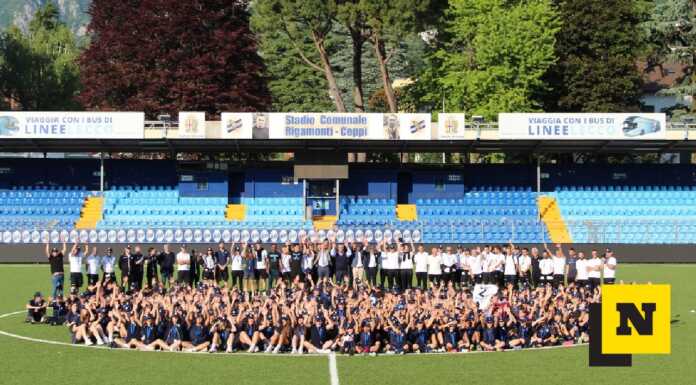 La Calcio Lecco in festa al Rigamonti Ceppi Festa Calcio Lecco 2025