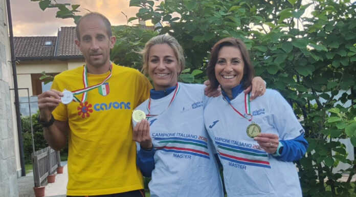 Campionato italiano Master 10km, tris di medaglie per una famiglia vincente
