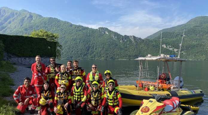 Abbadia, esercitazione per gli operatori di Salvataggio in Acqua della Croce Rossa