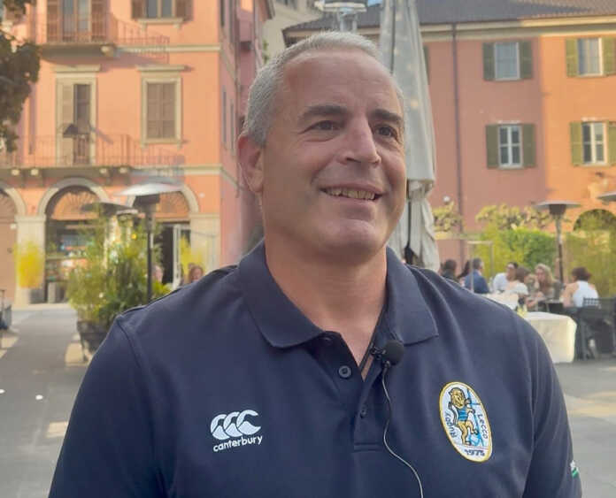 Sebastian Damiani, allenatore Rugby Lecco