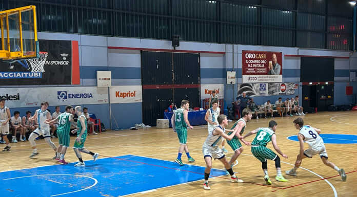 Basket play off Serie DR3. Lecco avanza, ora c’è Dalmine Lecco Basket Lecco Galbiate 20250517