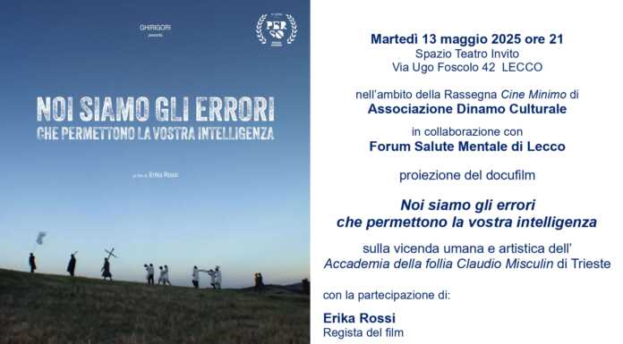 L'”Accademia della Follia – Claudio Misculin” di Trieste torna a Lecco con un film
