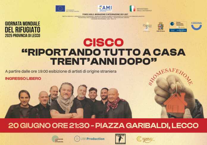 Concerto CISCO giornata mondiale del rifugiato_Lecco_2025