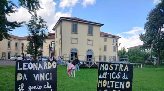 Concluso il “Molteno Vertical”: la mostra su Leonardo degli alunni dell’Ics Molteno