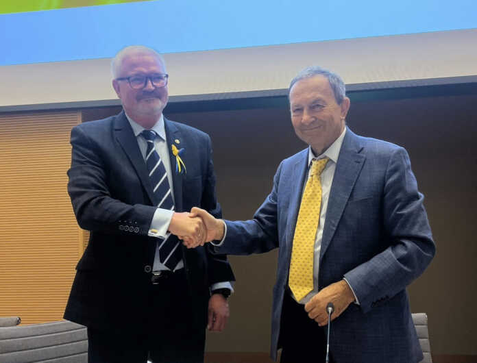 Volodymyr Koliadenko Ezio Vergani 2025 Volodymyr Koliadenko e Ezio Vergani