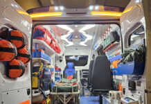 Apre un estintore all’interno di un locale, la “bravata” di un giovane lecchese a Bormio ambulanza generica