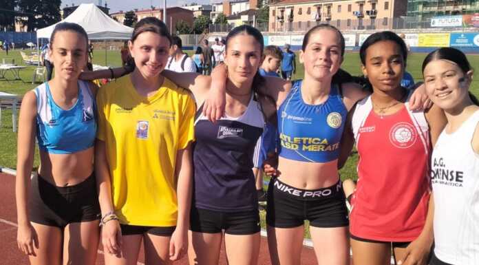 Atletica. Campionato Provinciale Cadetti/e, 11 titoli per le società lecchesi