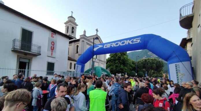 Calolzio. Edizione record per la Lucciolata, in 1.250 al via