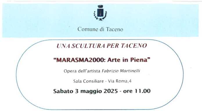 “Marasma2000” il regalo di Fabrizio Martinelli a Taceno