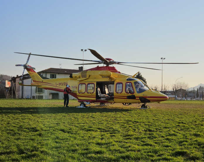 elisoccorso como atterrato a oggiono elisoccorso como