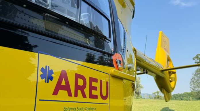 Cremeno e La Valletta Brianza: soccorsi al lavoro per due incidenti in bici elisoccorso