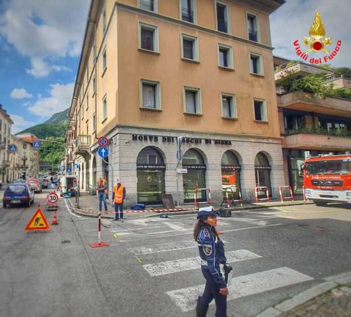 fuga di gas-via leonardo da vinci