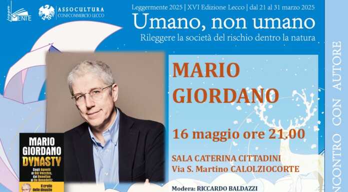 Leggermente, incontro il 16 a Calolzio con Mario Giordano