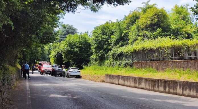 Monticello. Scontro frontale tra tre auto sulla Sp51