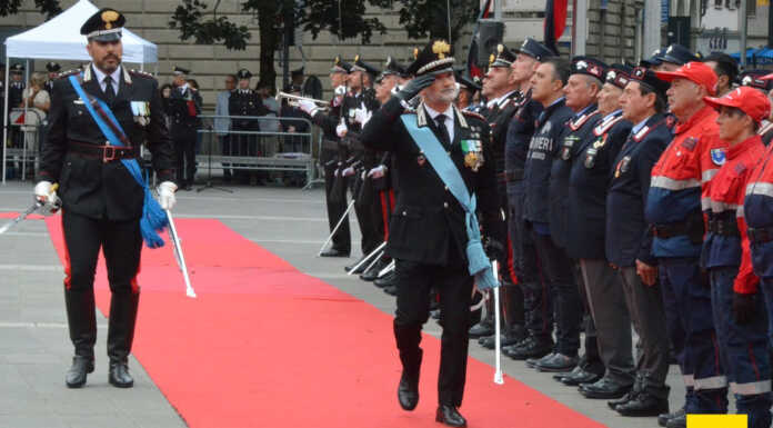 Festa a Lecco per il 211° anniversario di fondazione dell’Arma dei Carabinieri
