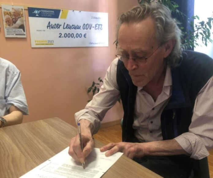 Andrea Vitali volontario Auser Lecco