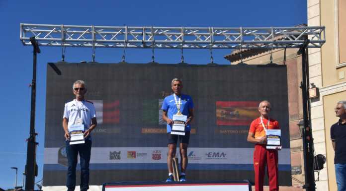 Il meratese Moscato campione europeo M70 di corsa “off-road” Aurelio Moscato