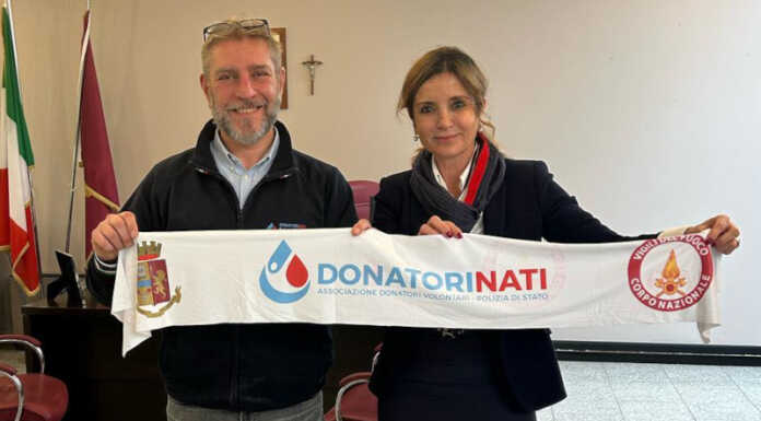 Donatorinati, prima raccolta straordinaria di sangue in Questura a Lecco