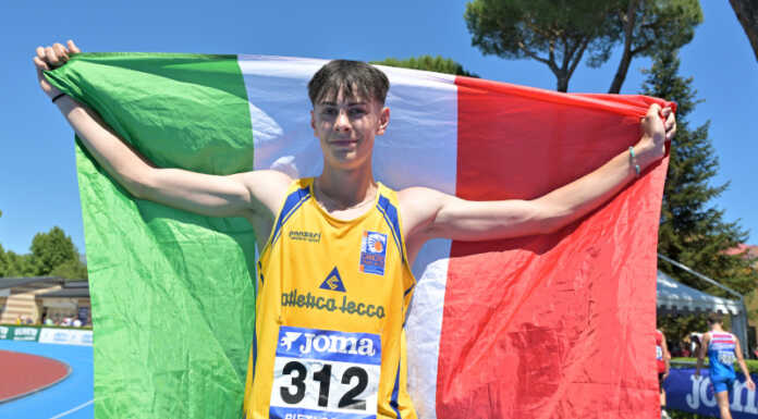 Filippo Vedana è campione italiano Allievi nei 110hs