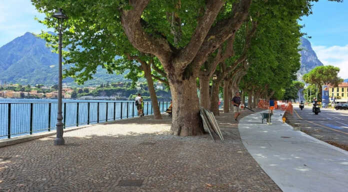 Ciclopedonale del lungolago, polemica in consiglio: “Mancano le protezioni”
