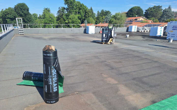 Merate_lavori_tetto_montello_scuola Lavori tetto palestra Montello Merate