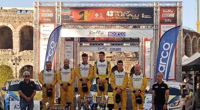 Verona, fine settimana memorabile per Vitali al 43° Rally Due Valli