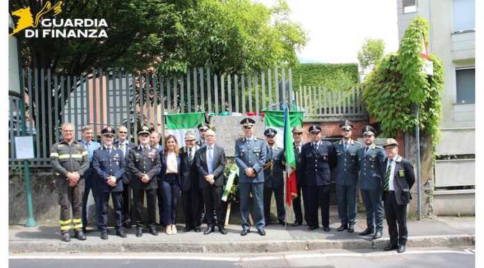 La Guardia di Finanza ricorda il Maresciallo Capo Francesco Centrone