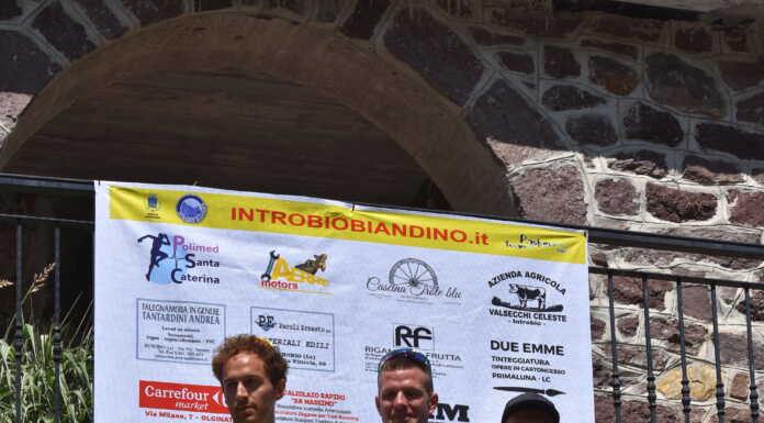 Introbio – Biandino: trionfo per Michele Fontana e Martina Brambilla INTROBIO BIANDINO UOMINI