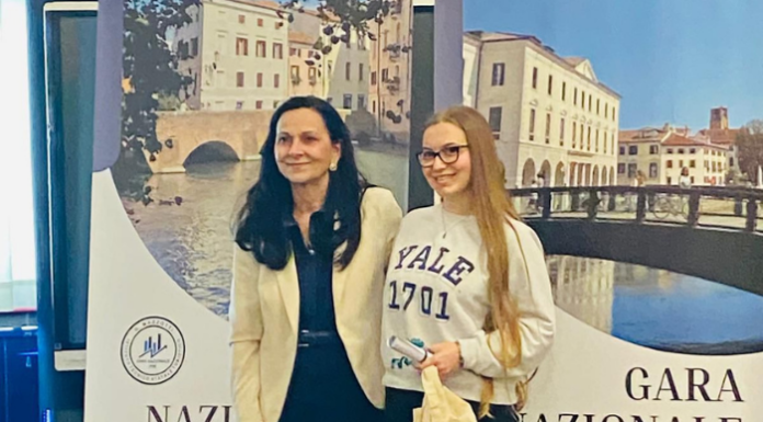 Istituto Parini. Chiara Valsecchi prima classificata alla Gara Nazionale Rim