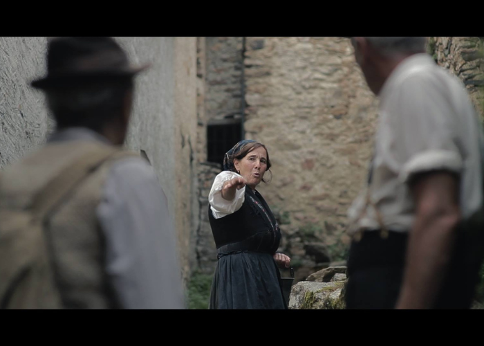 La protagonista del film "Il mattino sorge ad Est"