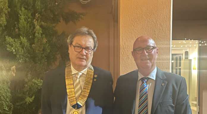 Rotary Club Lecco. Paolo Vanini è il nuovo presidente