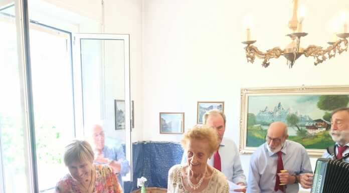 Festa per Luigi Bolis, ‘Luisì de la Roca’, per i suoi 101 anni