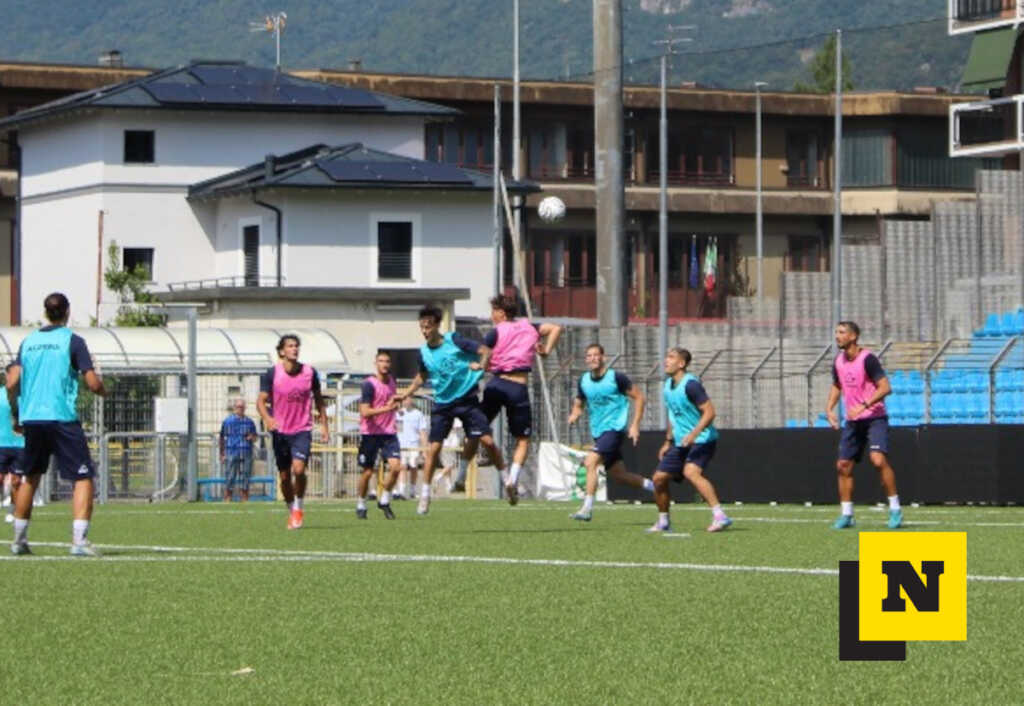 Calcio Lecco allenamento preparazione 2025 2026