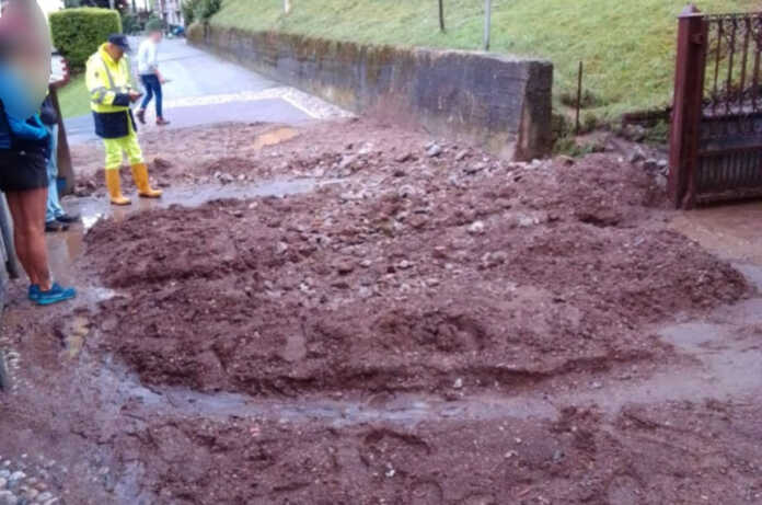 Danni maltempo a pasturo