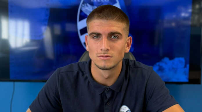 Calcio Lecco. Di Bitonto e Mihali firmano il primo contratto da professionisti Christian Di Bitonto, Calcio Lecco 1912