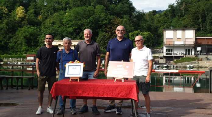 Imbersago festeggia il 7° posto del traghetto ai luoghi del Cuore Fai