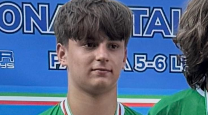 Bmx Garlate. Martino Caslini campione italiano Bmx