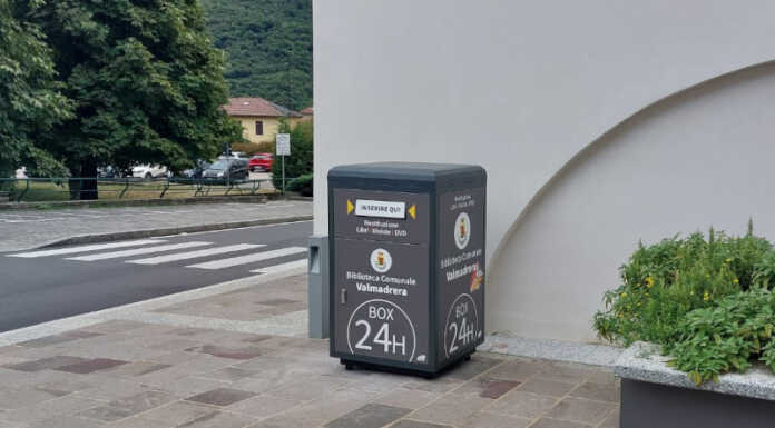 Biblioteca, installato a Valmadrera il box per la restituzione dei libri