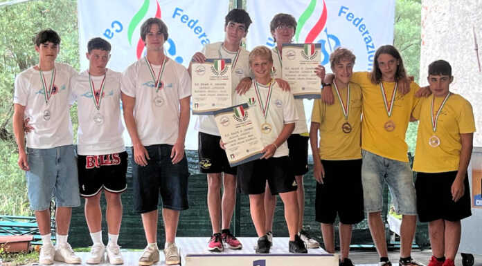 Canoa Kayak Rivabella: doppio titolo italiano per la squadra Juniores