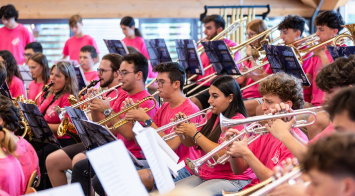 Cfpa Casargo. Decima edizione del soggiorno musicale di Anbima Lombardia Alcuni momenti del concerto all'interno dell'auditorium