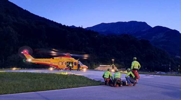 In difficoltà in Grigna, elisoccorso in azione per tre giovani escursionisti