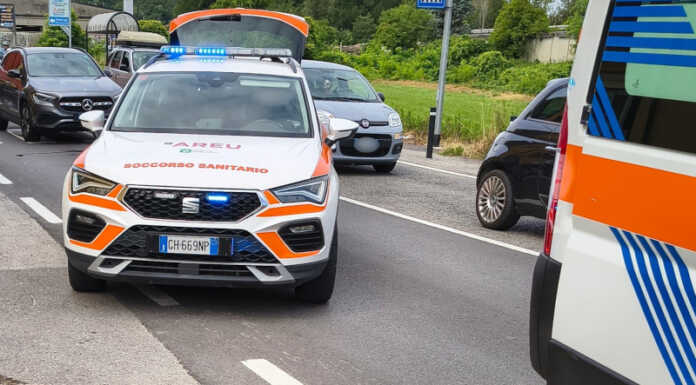 Oggiono. Investito uomo di 60 anni, portato all’ospedale in codice giallo