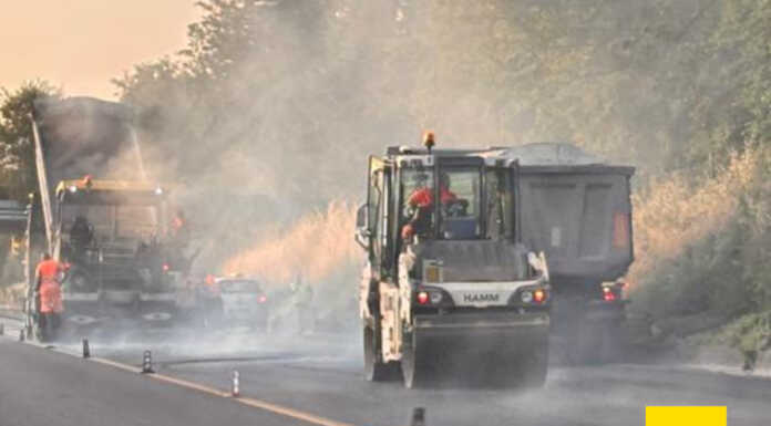 Merate. Da lunedì riprendono le asfaltature in via XXV Aprile lavori asfalto