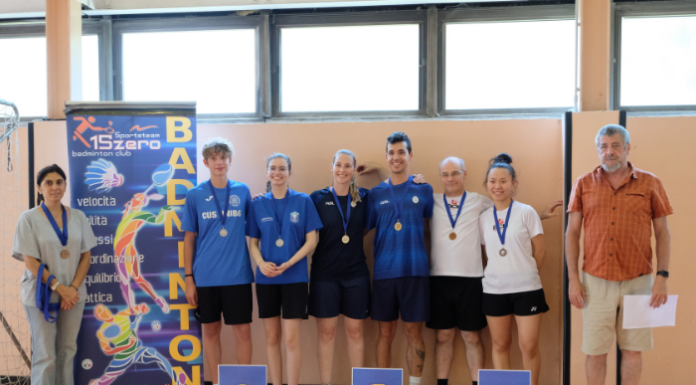 Badminton Lecco. Quattro medaglie al torneo Milano Dergano