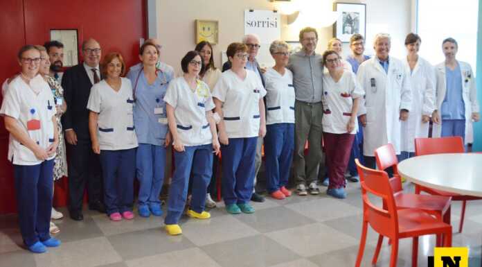 Grazie al creativo Giuseppe Villa la meraviglia entra nell’oncologia dell’ospedale di Lecco