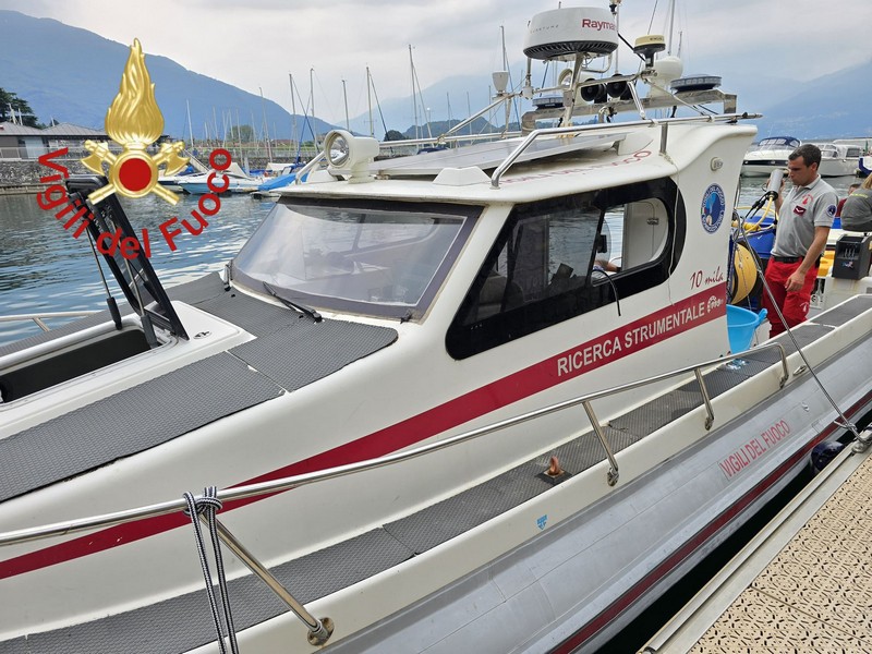 Ricerche turista tedesco disperso Vigili del Fuoco Guardia Costiera