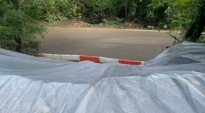 Airuno. Strada per Aizurro liberata: “Grazie a tutti i volontari” Smottamento strada Aizurro Airuno