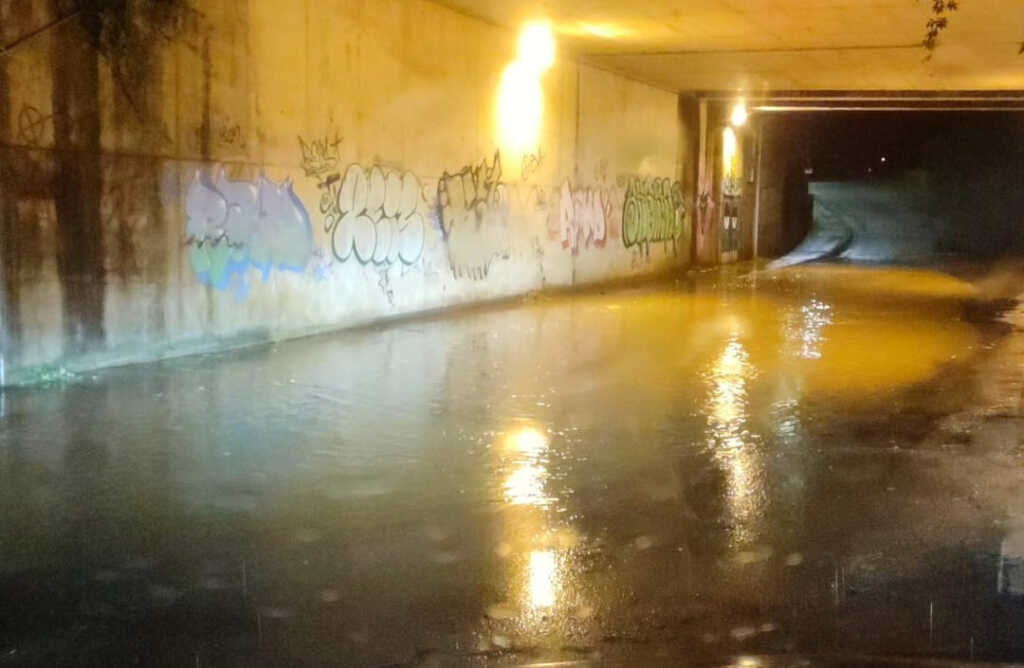 intervento protezione civile a Merate