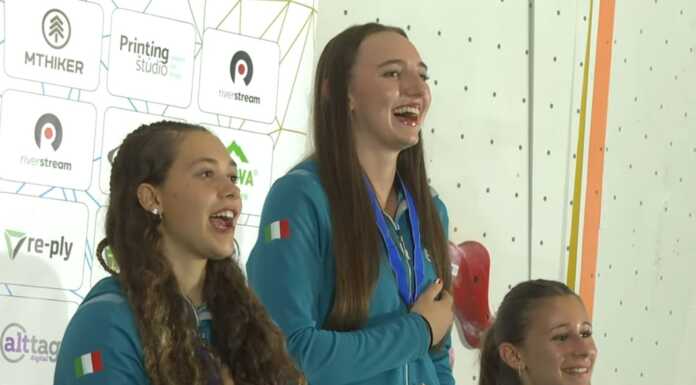 Alice Marcelli è la nuova campionessa europea U17 di arrampicata speed Alice Marcelli